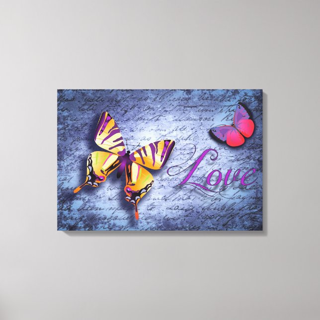 Butterfly Canvas Print (Front)
