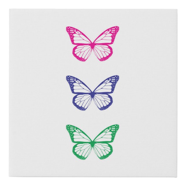 Butterfly Canvas Print (Front)
