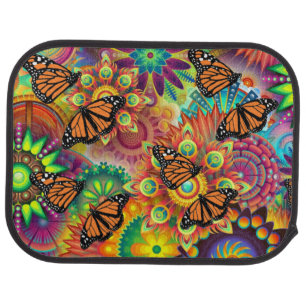 Butterfly Car Floor Mat