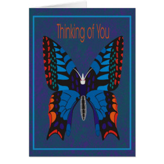 butterfly card