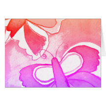 Butterfly card 