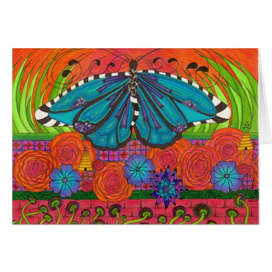 Butterfly Card (Front Horizontal)