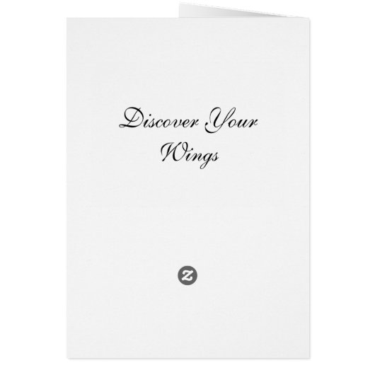 Butterfly Card (Back)