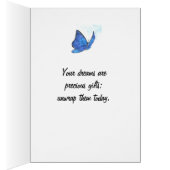 Butterfly Card (Inside (Right))