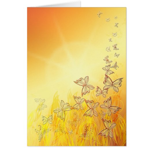 Butterfly card (Front)