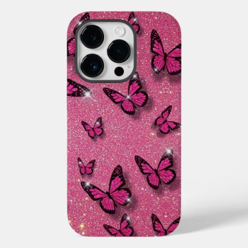 Butterfly  Case_Mate iPhone 14 pro case
