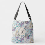 Butterfly Caterpillar Flowers Bag Tan at Zazzle