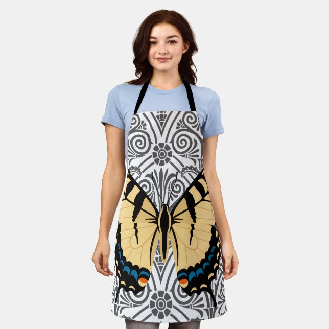 Butterfly Center of Attention Apron (Worn)