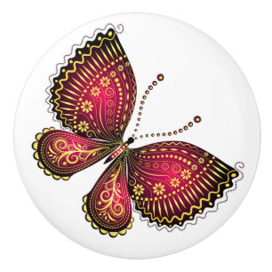 Butterfly Ceramic Knobs and Pulls