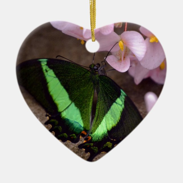 Butterfly Ceramic Ornament (Front)