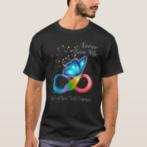 Butterfly Charcot Marie Tooth Awareness T-Shirt