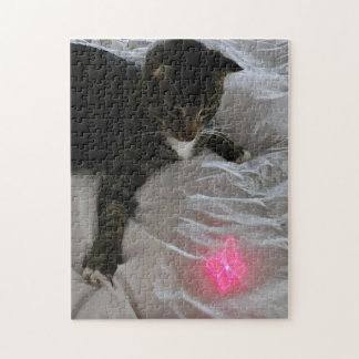 Butterfly Chase Puzzle, 11" x 14", 252 pieces Jigsaw Puzzle