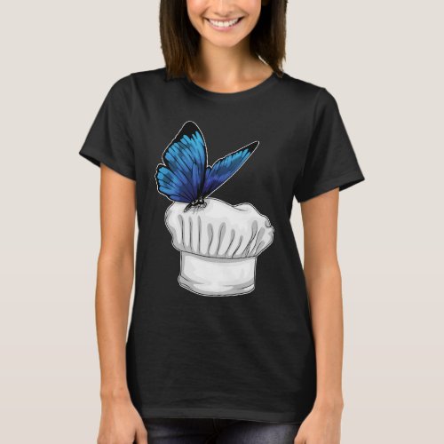 Butterfly Chef Chef hat T_Shirt