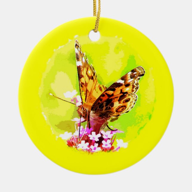 Butterfly Christmas Ornament (Front)