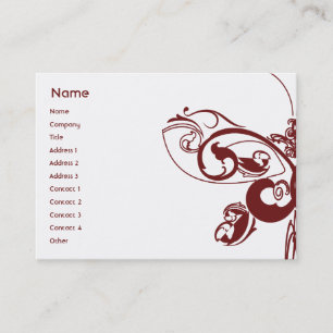 Butterfly - Chubby Business Card