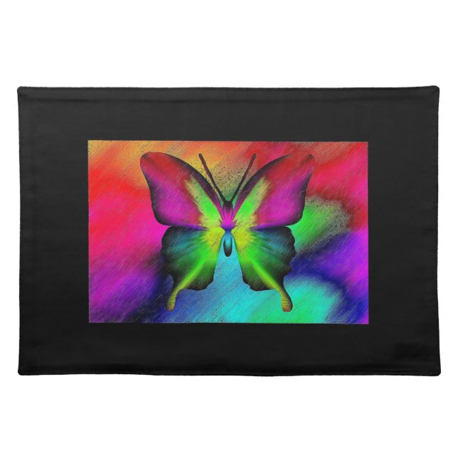 Butterfly Cloth Placemat (Front)