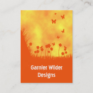 butterfly cloud business card