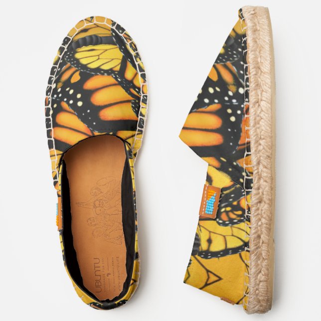 Butterfly Collage Espadrilles (Side)