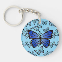 Butterfly Collage Glittery Design