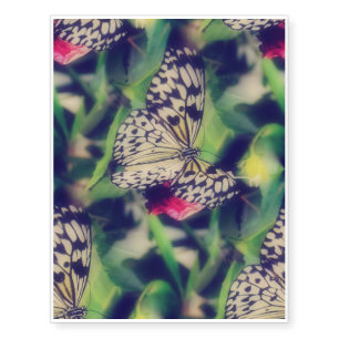 Butterfly Collage Temporary Tattoos