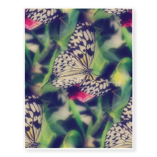 Butterfly Collage Temporary Tattoos (Front)