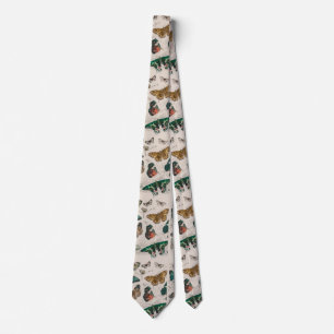Butterfly Collection Antique Butterflies Neck Tie