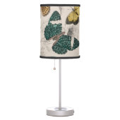 Butterfly Collection Antique Butterflies Table Lamp (Right)