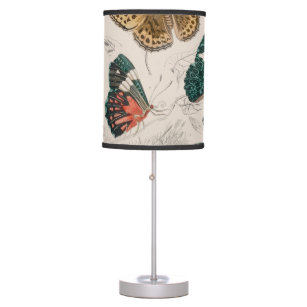 Butterfly Collection Antique Butterflies Table Lamp