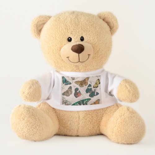 Butterfly Collection Antique Butterflies Teddy Bear