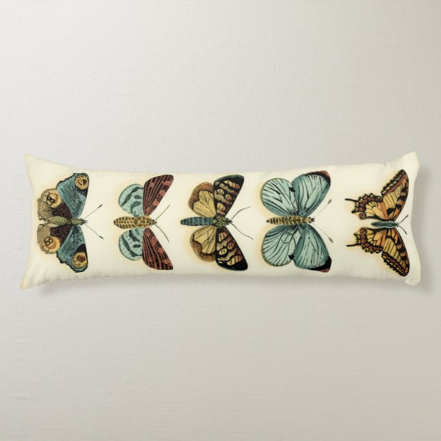 Butterfly Collection by Chariklia Zarris Body Pillow (Front)