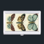 Butterfly Collection by Chariklia Zarris Business Card Case<br><div class="desc">This painting by Chariklia Zarris is a lepidopterists' dream! An amazingly detailed print of a butterfly collection,  this piece is stunning in its use of color. Get your copy today!</div>