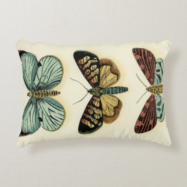 Butterfly Collection by Chariklia Zarris Decorative Pillow (Front)