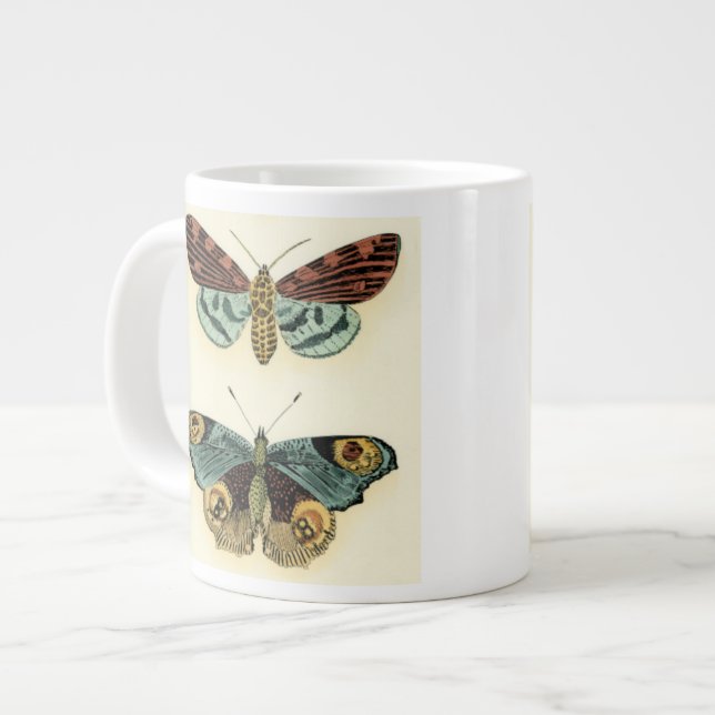 Butterfly Collection by Chariklia Zarris Giant Coffee Mug (Front Left)