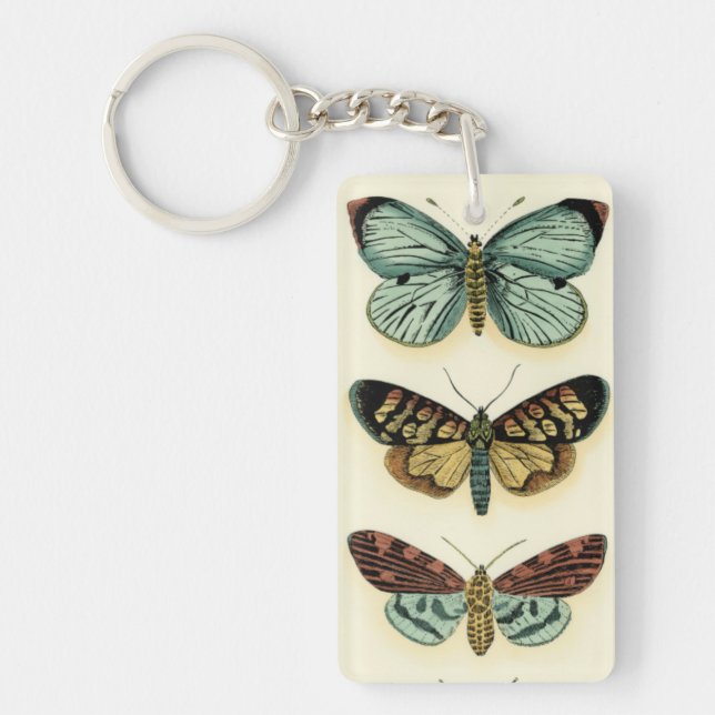 Butterfly Collection by Chariklia Zarris Keychain (Front)