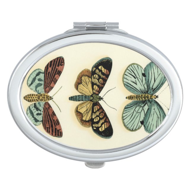 Butterfly Collection by Chariklia Zarris Mirror For Makeup (Front)