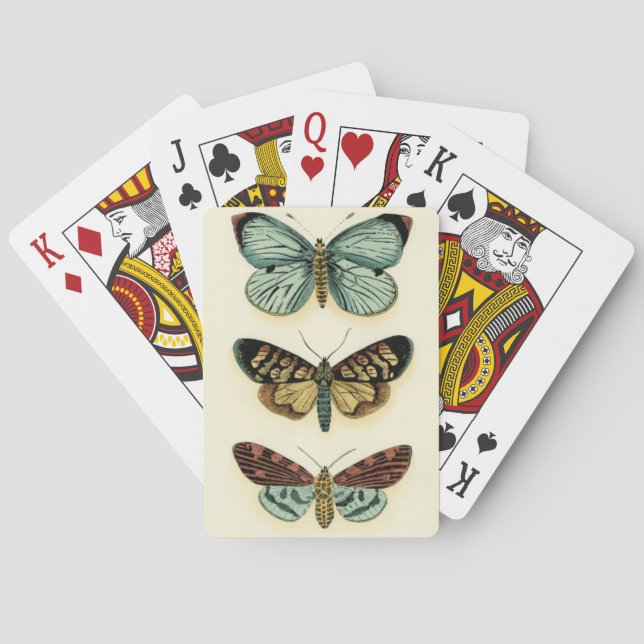 Butterfly Collection by Chariklia Zarris Poker Cards (Back)