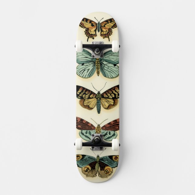 Butterfly Collection by Chariklia Zarris Skateboard Deck (Front)