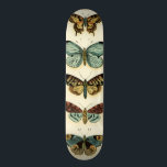 Butterfly Collection by Chariklia Zarris Skateboard Deck<br><div class="desc">This painting by Chariklia Zarris is a lepidopterists' dream! An amazingly detailed print of a butterfly collection,  this piece is stunning in its use of color. Get your copy today!</div>