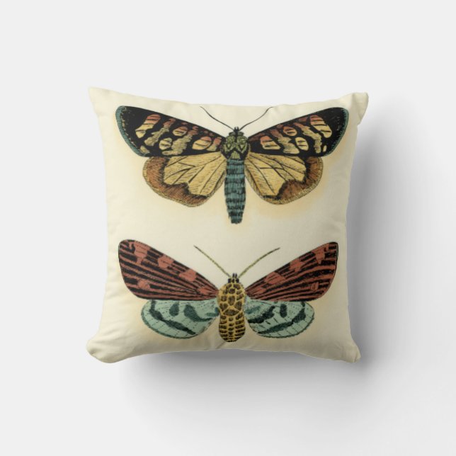 Butterfly Collection by Chariklia Zarris Throw Pillow (Front)