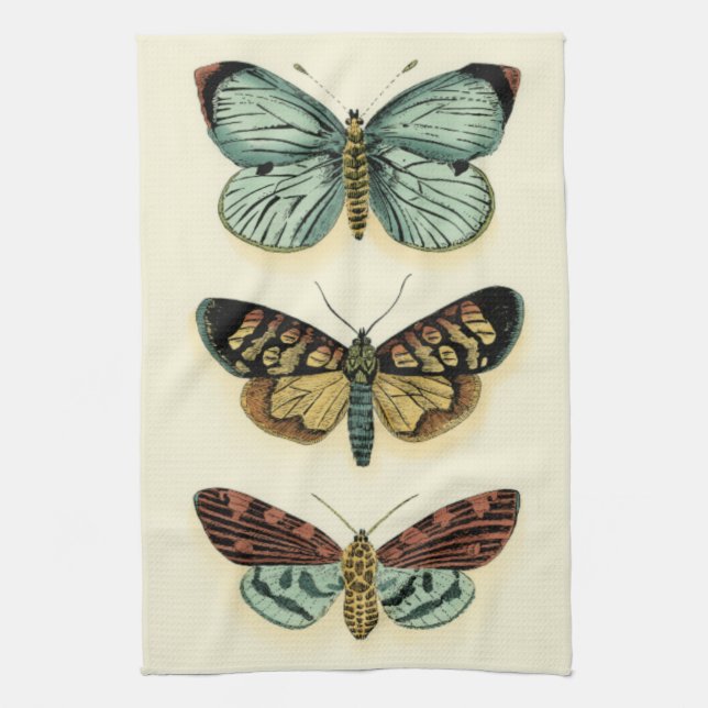 Butterfly Collection by Chariklia Zarris Towel (Vertical)