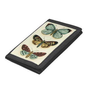Butterfly Collection by Chariklia Zarris Tri-fold Wallet
