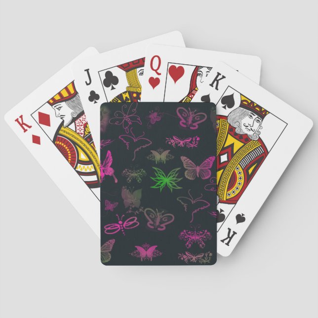Butterfly Collection Poker Cards (Back)