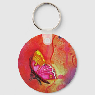 Butterfly Color Blast Keychain