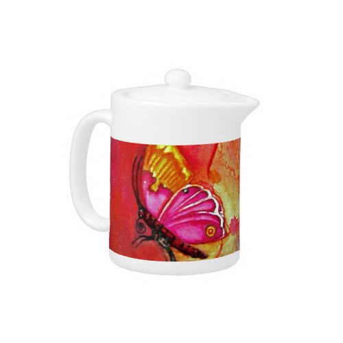 Butterfly Color Blast Teapot