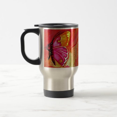 Butterfly Color Blast Travel Mug