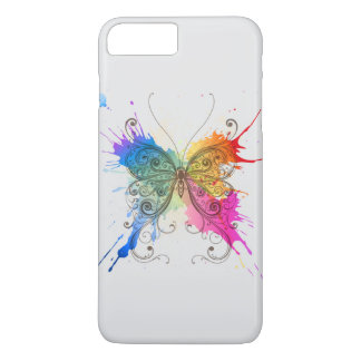 Butterfly Color Splash iPhone 8 Plus/7 Plus Case