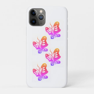 Butterfly colored iPhone 11 pro case