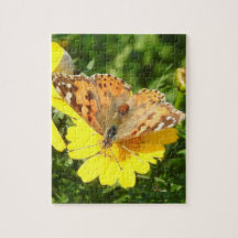 Butterfly Colorful Flower Puzzle