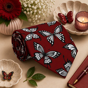 Butterfly colorful Pattern Neck Tie