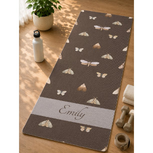 Butterfly colorful Pattern Yoga Mat